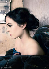 组图：伊娃-格林性感写真半裸秀美胸