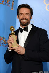 组图：休-杰克曼获电影最佳音乐/喜剧片男主角