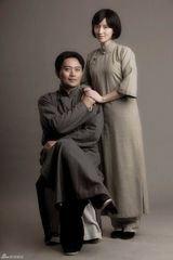 组图：《开天辟地》曝革命情侣合照 演绎红色爱情