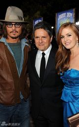 高清组图：《兰戈》洛杉矶首映 德普现身掀高潮