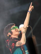 范晓萱摇滚龙水湖音乐节