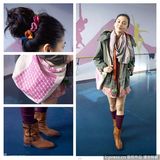 组图：Angelababy演绎《第一次》 多套造型变森女