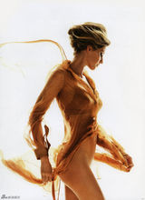 高清组图：吉赛尔-邦辰登杂志封面 秀魔鬼身材