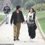 组图：刘诗诗与三浦春马浪漫开工说笑无障碍