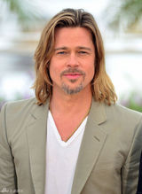 组图：布拉德-皮特亮相戛纳展型男风采