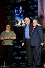 高清组图：《阿凡达》中国发布会 卡梅隆解读史诗