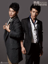 高清图：陈志朋登杂志封面 致敬张国荣领时尚风潮