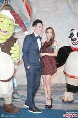 组图：陈豪疑想追生女儿 谢婷婷单身过圣诞