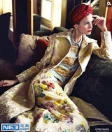 组图：印度王妃登泰国杂志封面 家居装扮超模范