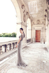 组图：林心如巴黎拍摄杂志大片 高贵雍容