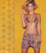 组图：莱昂纳多前女友芭儿-拉法莉性感泳装写真