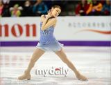 组图：金妍儿世界花样滑冰锦标赛短节目居首
