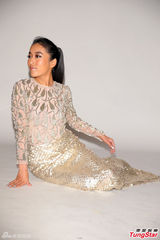 组图：吉克隽逸赴台拍MV 期待到美国NBA献唱