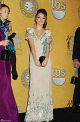 高清组图：萨拉-海蓝德珠绣礼服亮相娇俏可人