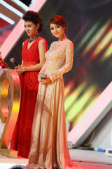 组图：柳岩跨年主持优雅 性感变身舞娘火爆