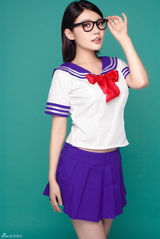 组图：徐冬冬水冰月造型写真曝光