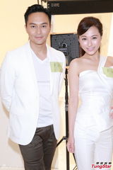 张智霖眼疾已康复 与刘心悠合拍广告