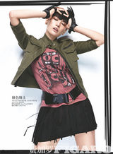 组图：李媛爵士大片 帅性真我涂鸦