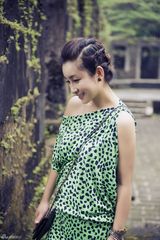 组图：秦海璐异域风情写真 仿若无声电影