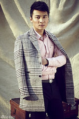 组图：贺刚都市写真时尚搭配展成熟男人味