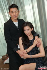 组图：刘德华林志玲做访问男帅女靓