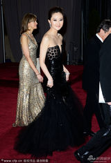 组图：奥斯卡红毯-林鹏