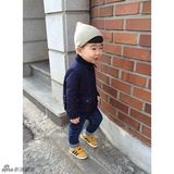 组图：韩国丑萌小正太再曝萌图 小眼咪咪喜感足