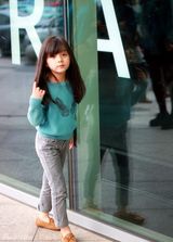 组图：5岁小萝莉走红微博 小天使萌化网友心