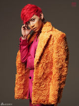 组图：魏晨宣传照曝光 新造型大胆尝试个性妆容