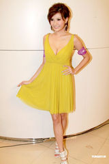 高清组图：嫩模赵硕之低胸性感短裙出席活动