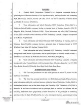 组图：IMAX诉崔晓宇侵权行为起诉书复印件