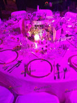 独家组图：晶刚大婚内场喜庆迎宾 李小鹏开心热聊