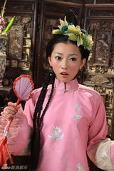 组图：刘佳媛古装照写真清丽秀气