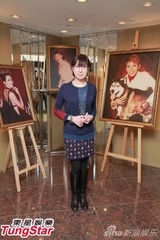 组图：梅艳芳珍贵纪念品展出 歌迷会未邀请梅妈