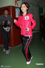 幻灯组图：绯闻男友避谈与郑欣宜关系 刘心悠勤跑步