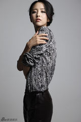 组图：佟丽娅时尚写真妩媚与气场并存