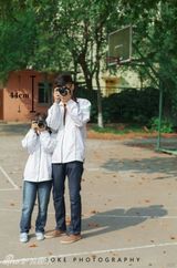 组图：情侣身高相差44厘米 创最萌身高差记录