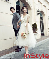 组图：李秉宪韩彩英等携手拍写真祝贺公司代表婚礼