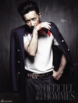 组图：韩庚登《时装男士》封面 塑叛逆坏小孩