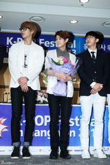 高清组图：韩团BEAST任K-POP庆典宣传大使