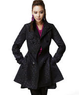 高清组图：金雅中秋装写真野性干练 秀高挑身材