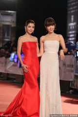组图：女星助阵第48届台湾电视金钟奖红毯