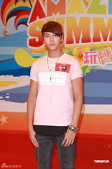 组图：无线暑期节目推介会 陈敏之美腿抢镜