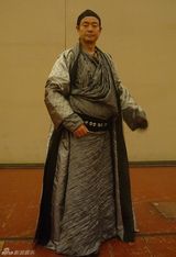 组图：濮存昕新戏《说客》定妆照曝光 混搭中国风