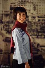 组图：《大江东去》定妆李依晓素颜出镜