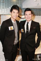 组图：王喜接受甘国亮访问 陶大宇分享亚视演出经验