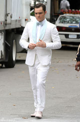 组图：《绯闻女孩》浪漫婚照 BC终成眷属