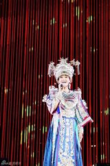 独家组图：宋祖英个唱彩排 民族服饰端庄大气