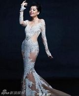 组图：赵欣瑜多张性感旧照曝光 与王菲那英交好