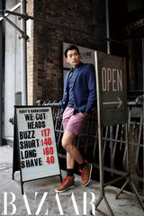 高清组图：Rain纽约街头拍写真 秀干练男人味